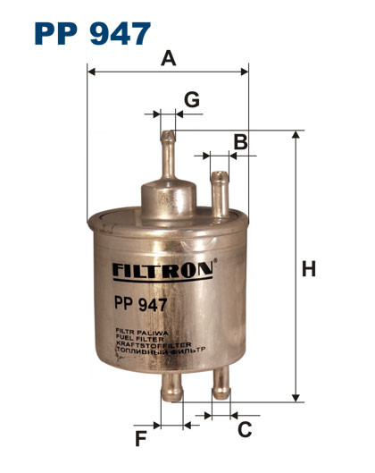 FILTRON PP 947 топливный фильтр
