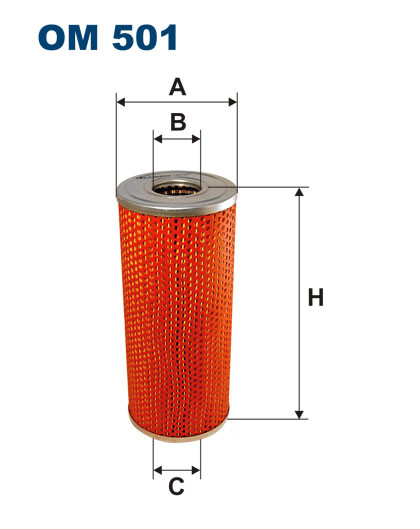 FILTRON OM 501 масляный фильтр