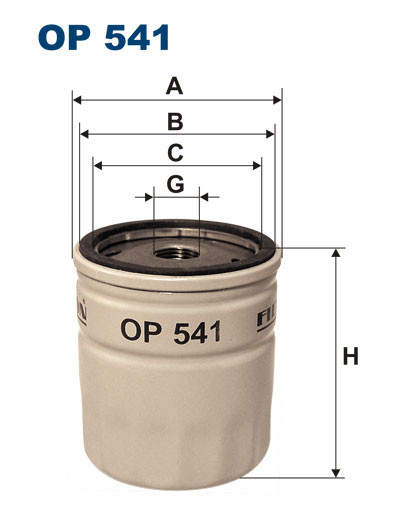 FILTRON OP 541 масляный фильтр