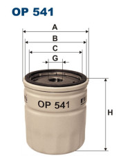FILTRON OP 541 масляный фильтр