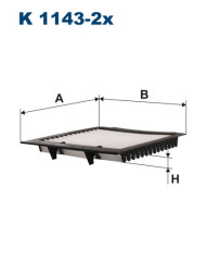 FILTRON K 1143-2x салонный фильтр
