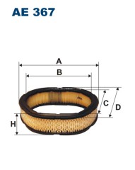 FILTRON AE 367 воздушный фильтр