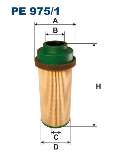 FILTRON PE 975/1 топливная вставка фильтр