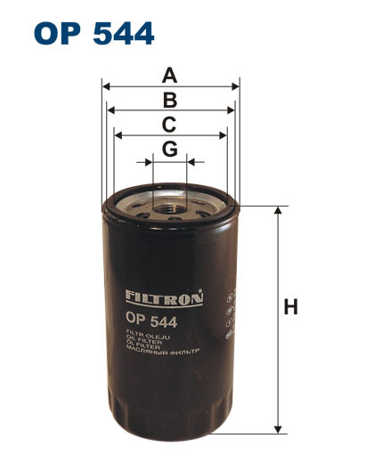 FILTRON OP 544 масляный фильтр