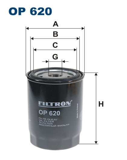 FILTRON OP 620 масляный фильтр