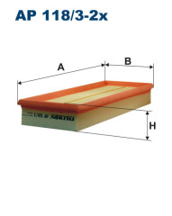FILTRON AP 118/3-2x воздушный фильтр
