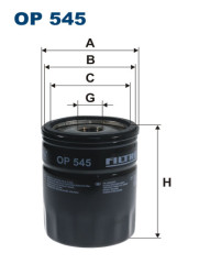 FILTRON OP 545 масляный фильтр