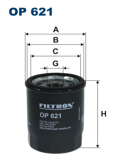 FILTRON OP 621 масляный фильтр