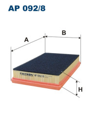 FILTRON AP 092/8 воздушный фильтр