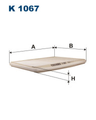 FILTRON K 1067 салонный фильтр