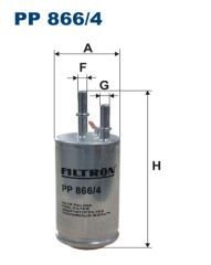FILTRON PP 866/4 топливный фильтр