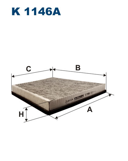 FILTRON K 1146A салонный фильтр