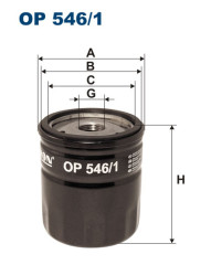 FILTRON OP 546/1 масляный фильтр