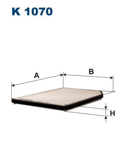 FILTRON K 1070 салонный фильтр