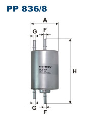 FILTRON PP 836/8 топливный фильтр