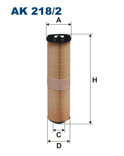 FILTRON AK 218/2 воздушный фильтр