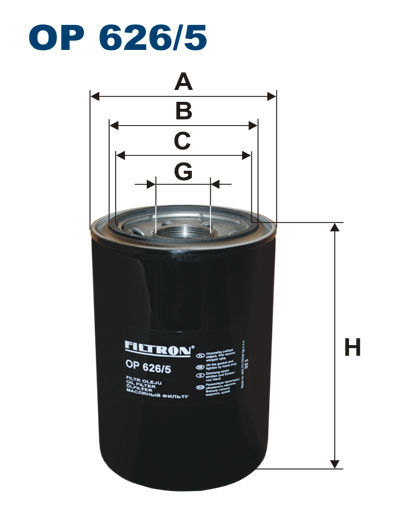 FILTRON OP 626/5 масляный фильтр