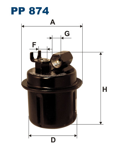 FILTRON PP 874 топливный фильтр