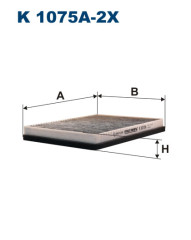 FILTRON K 1075A-2x салонный фильтр