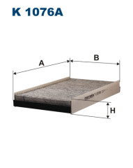 FILTRON K 1076A салонный фильтр