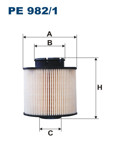 FILTRON PE 982/1 топливная вставка фильтр