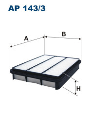 FILTRON AP 143/3 воздушный фильтр