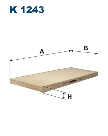 FILTRON K 1243 салонный фильтр