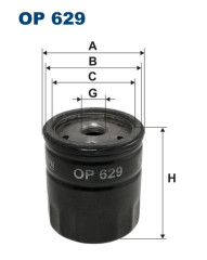 FILTRON OP 629 масляный фильтр