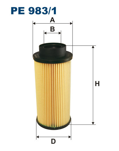 FILTRON PE 983/1 топливная вставка фильтр