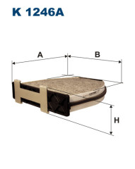 FILTRON K 1246A салонный фильтр