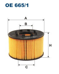 FILTRON OE 665/1 масляная вставка фильтр