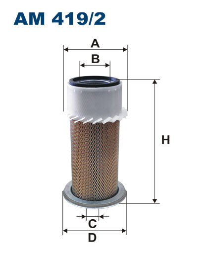 FILTRON AM 419/2 воздушный фильтр