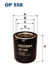 FILTRON OP 558 масляный фильтр