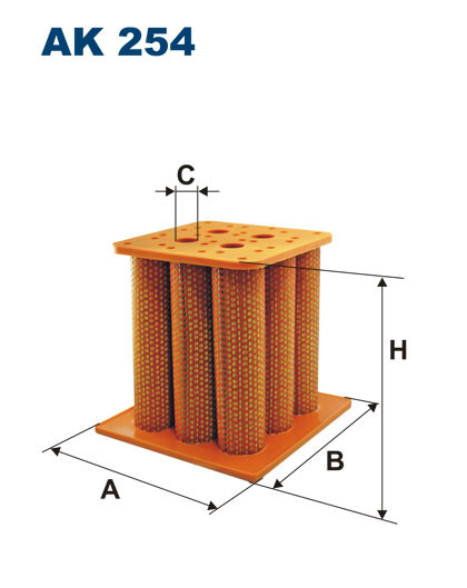 FILTRON AK 254 воздушный фильтр