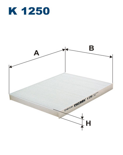 FILTRON K 1250 салонный фильтр