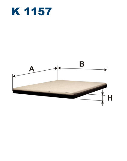 FILTRON K 1157 салонный фильтр