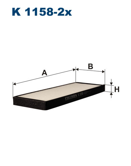 FILTRON K 1158-2x салонный фильтр