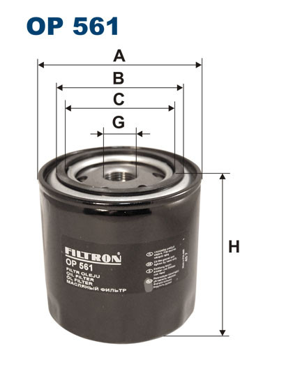 FILTRON OP 561 масляный фильтр