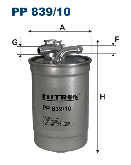 FILTRON PP 839/10 топливный фильтр