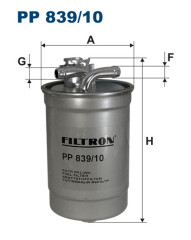 FILTRON PP 839/10 топливный фильтр