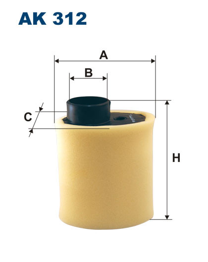 FILTRON AK 312 воздушный фильтр