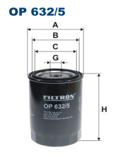 FILTRON OP 632/5 масляный фильтр