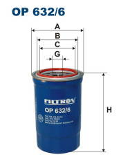 FILTRON OP 632/6 масляный фильтр