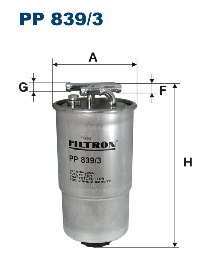 FILTRON PP 839/3 топливный фильтр