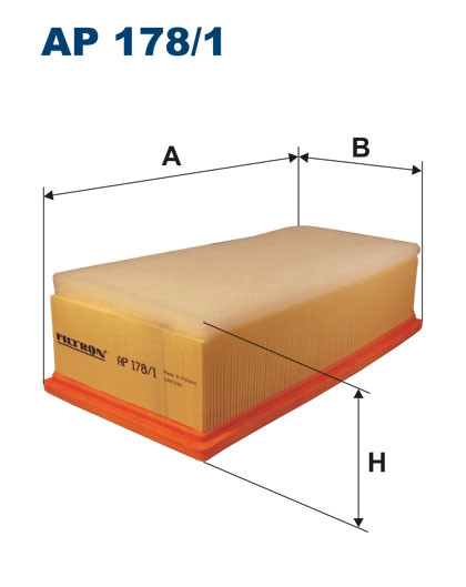 FILTRON AP 178/1 воздушный фильтр
