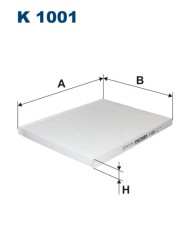 FILTRON K 1001 салонный фильтр