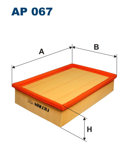 FILTRON AP 067 воздушный фильтр