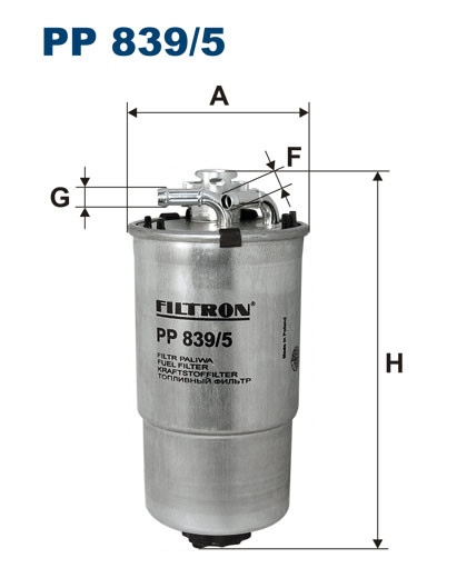 FILTRON PP 839/5 топливный фильтр