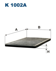FILTRON K 1002A салонный фильтр