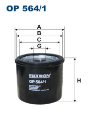FILTRON OP 564/1 масляный фильтр